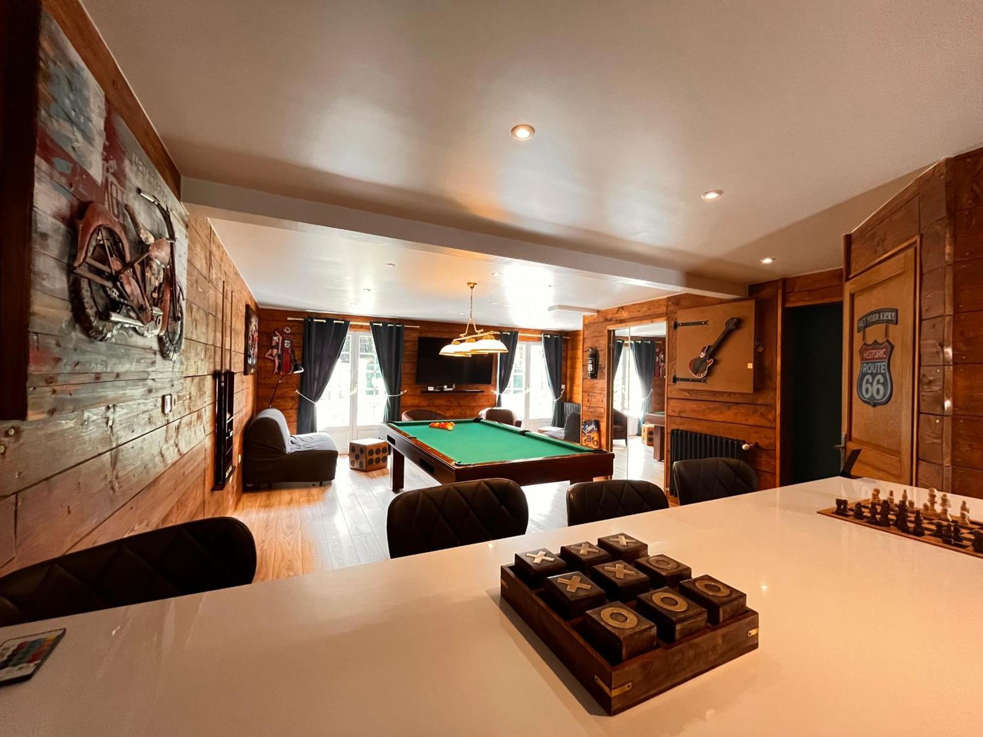 Villa Avec Piece Billard Style Ranch Us Сен-Фаржо-Понтьєррі Екстер'єр фото